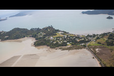 District Wyuna Bay in Coromandel in the state Waikato, New Zealand