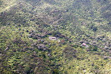 District Preece Point in Coromandel in the state Waikato, New Zealand from the drone perspective