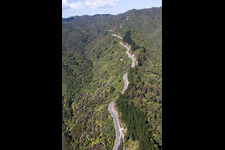 Bird's eye view of Coromandel in the state Waikato, New Zealand