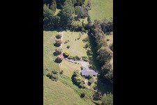 Coromandel in the state Waikato, New Zealand seen from a drone