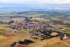 Village view in the district Gauerstadt in Bad Rodach in the state Bavaria, Germany