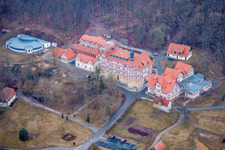 School building of the internate Hermann-Lietz-School in Westhausen in the state Thuringia, Germany