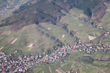 District Altschweier in Bühl in the state Baden-Wuerttemberg, Germany