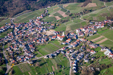 From the south in the district Varnhalt in Baden-Baden in the state Baden-Wuerttemberg, Germany