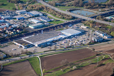 Real. Tankhof Fashion in Sinzheim in the state Baden-Wuerttemberg, Germany