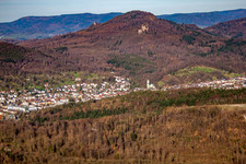 Old Castle in Baden-Baden in the state Baden-Wuerttemberg, Germany