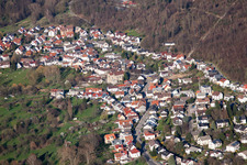 Village view in the district Balg in Baden-Baden in the state Baden-Wuerttemberg, Germany