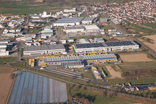 Warehouses and forwarding building of Dachser GmbH & Co.KG in Malsch in the state Baden-Wurttemberg