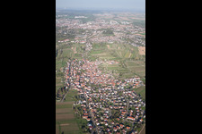 District Arzheim in Landau in der Pfalz in the state Rhineland-Palatinate, Germany out of the air
