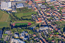 Wine Route Stadium in Maikammer in the state Rhineland-Palatinate, Germany