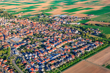 Europaallee in Offenbach an der Queich in the state Rhineland-Palatinate, Germany