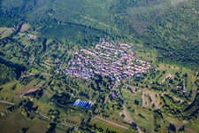From the southwest in the district Sulzbach in Malsch in the state Baden-Wuerttemberg, Germany