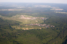Schluttenbach and Schölllbron in the district Schöllbronn in Ettlingen in the state Baden-Wuerttemberg, Germany