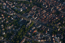 Sacred Heart Church in Ettlingen in the state Baden-Wuerttemberg, Germany