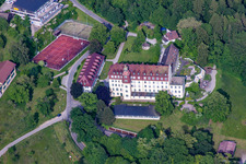 Salem international college Schloss Salem in Überlingen in the state Baden-Wuerttemberg, Germany out of the air