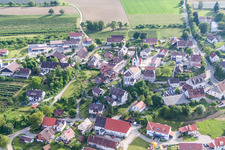 Church building in the village of in the district Lippertsreute in Ueberlingen in the state Baden-Wurttemberg, Germany