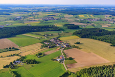 Rother Street in the district Rast in Sauldorf in the state Baden-Wuerttemberg, Germany