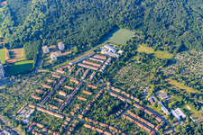 Seewiesenäckerweg with GenoHotel Karlsruhe in the district Rüppurr in Karlsruhe in the state Baden-Wuerttemberg, Germany