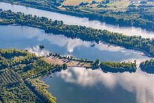 Gold Channel in Elchesheim-Illingen in the state Baden-Wuerttemberg, Germany