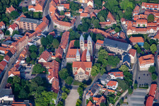 Church of Our Lady from the east in Halberstadt in the state Saxony-Anhalt, Germany