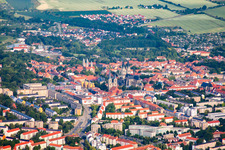 Church building of the cathedral and Domschatz in Halberstadt in the state Saxony-Anhalt, Germany