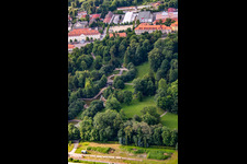 Castle and park in Ballenstedt in the state Saxony-Anhalt, Germany