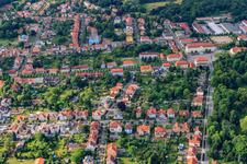 Rathenaustr in Ballenstedt in the state Saxony-Anhalt, Germany
