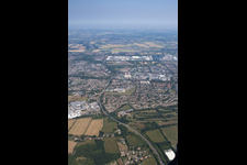 Aerial photograpy of Fobbing in the state England, Great Britain