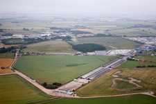 Converted military airfield at Brandesburton in Brandesburton in the state England, Great Britain
