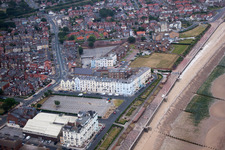 Bridlington in the state England, Great Britain out of the air