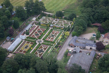 Bridlington in the state England, Great Britain from the plane