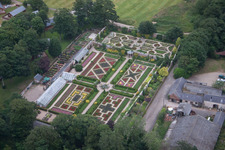 Bird's eye view of Bridlington in the state England, Great Britain
