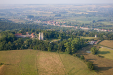 Watten in the state North, France from above
