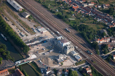 Aerial photograpy of Saint-Omer in the state Pas de Calais, France