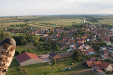 Drone recording of Salmbach in the state Bas-Rhin, France