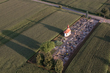 Churches building the chapel in Salmbach in Grand Est, France