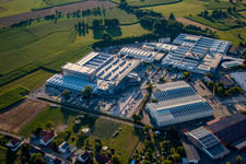 Industrial and commercial area of Fischer Edelstahlrohre GmbH in Achern in the state Baden-Wurttemberg, Germany