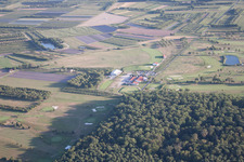 Aerial photograpy of Golf Club Urloffen in the district Urloffen in Appenweier in the state Baden-Wuerttemberg, Germany