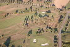 Aerial photograpy of Golf Club Urloffen in the district Urloffen in Appenweier in the state Baden-Wuerttemberg, Germany