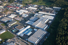 Industrial area in Appenweier in the state Baden-Wuerttemberg, Germany