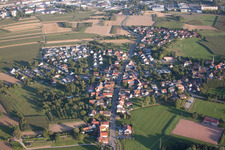 Village view in the district Bühl in Offenburg in the state Baden-Wuerttemberg, Germany