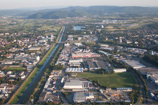 District Uffhofen in Offenburg in the state Baden-Wuerttemberg, Germany