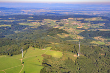 Wind turbines of the wind farm Freiamt in the district Brettental in Freiamt in the state Baden-Wuerttemberg, Germany