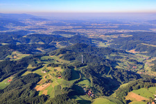 Wind turbine from wind farm Freiamt in the district Reichenbach in Freiamt in the state Baden-Wuerttemberg, Germany