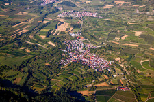 Village view in the district Broggingen in Herbolzheim in the state Baden-Wuerttemberg, Germany