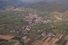 District Eisental in Bühl in the state Baden-Wuerttemberg, Germany viewn from the air