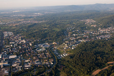 From the southwest in the district Oos in Baden-Baden in the state Baden-Wuerttemberg, Germany