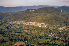 Aerial photograpy of District Balg in Baden-Baden in the state Baden-Wuerttemberg, Germany