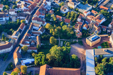 Former detention building in An Fronte Diez in Germersheim in the state Rhineland-Palatinate, Germany