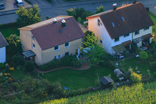 Drone image of At Rothsberg in Ispringen in the state Baden-Wuerttemberg, Germany
